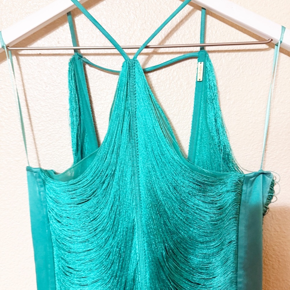 Cult Gaia Mara Fringe Mini Dress in Erba Size Medium $998 MSRP - Picture 14 of 16